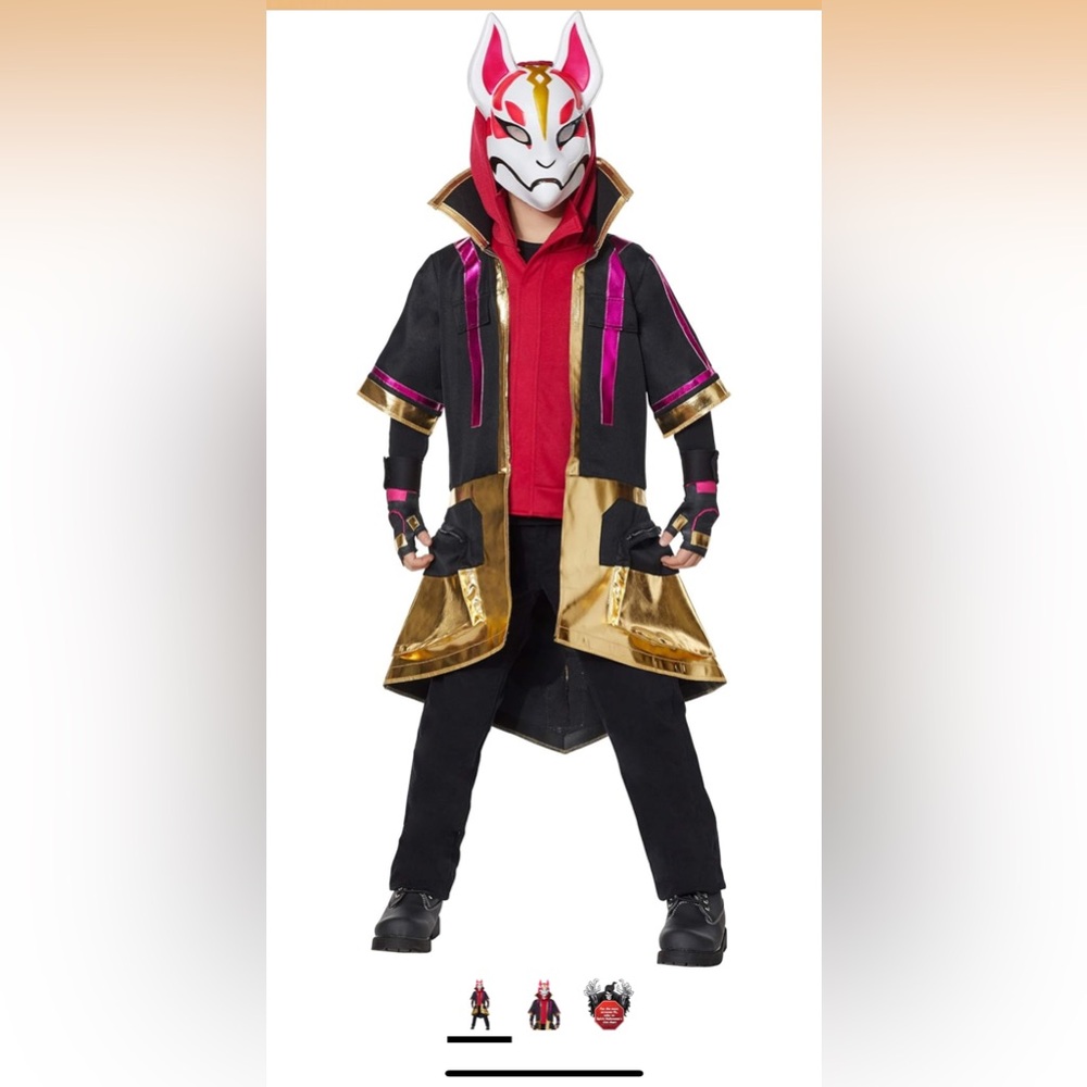 Spirit Halloween Boys Drift Twofer Fortnite Costume - 2020 M